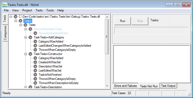 Different text color